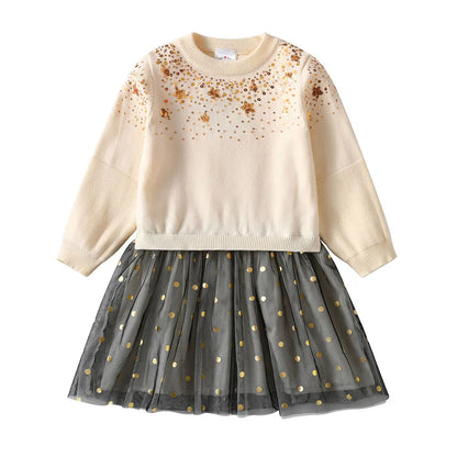 Claire Long Sleeve Tutu Dress