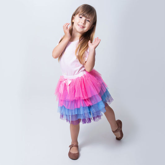 Vibrant Pink Tutu Skirt