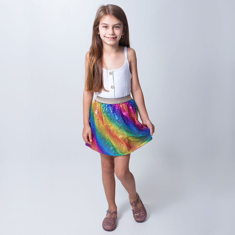 Ziza Sequin Skirt