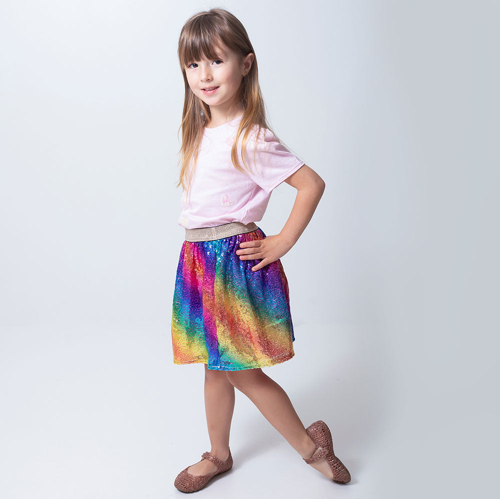 Ziza Sequin Skirt