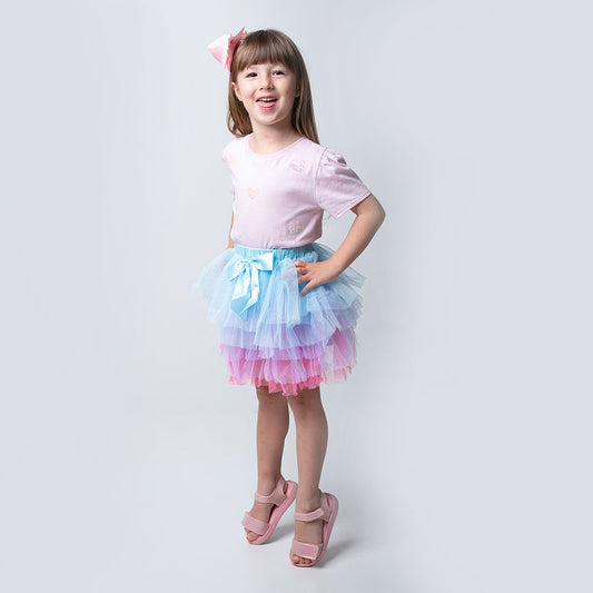 Delicate Blue Tutu Skirt