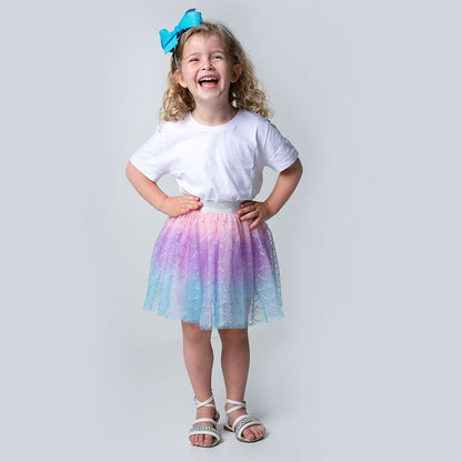 Mermaid Shine Tulle Skirt