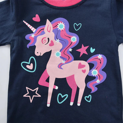 Unicorn Priscilla Long Sleeve Pajamas