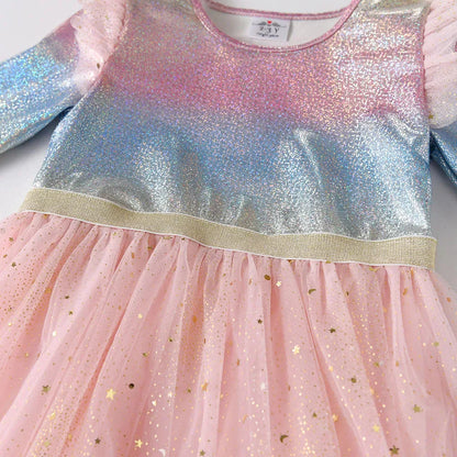 Princess Ball Long Sleeve Tulle Dress